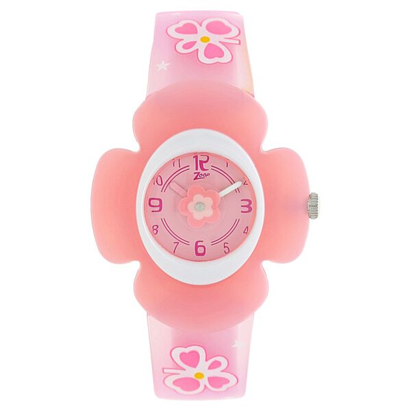 Zoop By Titan Quartz Analog Pink Dial Plastic Strap Watch for Kids - image number 0