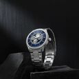 Titan Stellar Analog with Dual Moon Phase and Blue Dial Silver Stainless Steel Strap Watch for Men - image number 0