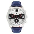 Fastrack Denim Quartz Multifunction White Dial Denim Strap Watch for Guys - image number 0