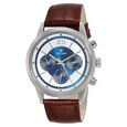 Titan Classic Silver Dial Chronograph Stainless Steel Strap Watch for Men