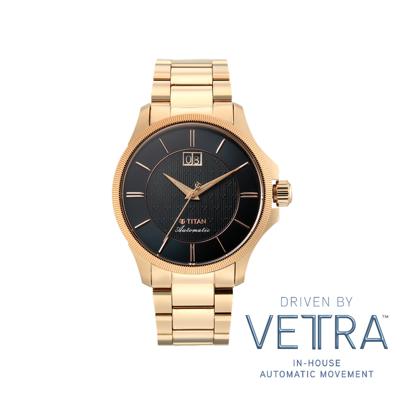 Titan Automatic Midnite Big Date