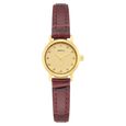 Titan Nebula Vintage 18k Gold Analog Diamond Studded Dial Leather Strap Watch for Women - image number 1