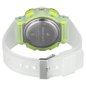 Fastrack Streetstyle Ana Digi watch with Transparant look for Guys