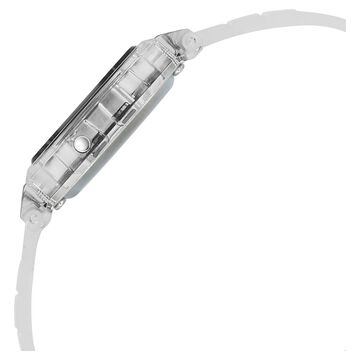 Zoop By Titan Clear Series Digital Dial White Plastic Strap Watch For Kids
