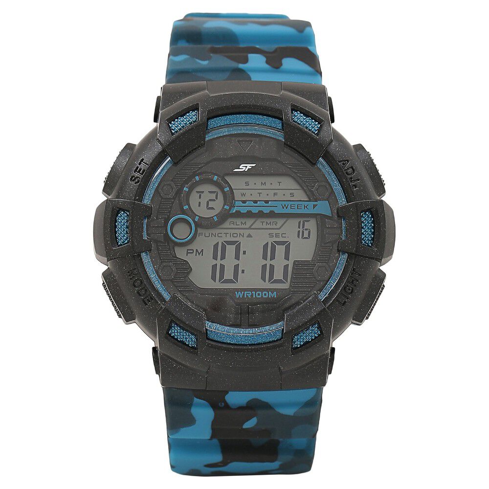 Buy Online SF Digital Dial Plastic Strap Watch for Men