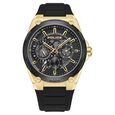 Police Quartz Multifunction Black Silicone Strap for Men - image number 0