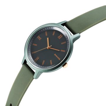 Sonata Splash Quartz Analog Grey Dial Plastic Strap Watch for Women