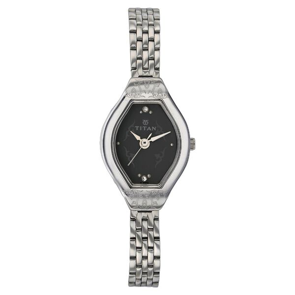 Titan Quartz Analog Black Dial Watch for Women - image number 0