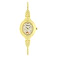 Sonata Quartz Analog Brown Dial Metal Strap Watch for Women