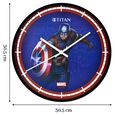 Titan Clocks - Marvel Avengers Super Heroes - Captain America - image number 5