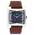 Fastrack Quartz Analog Black Dial Leather Strap Watch for Guys - image number 0