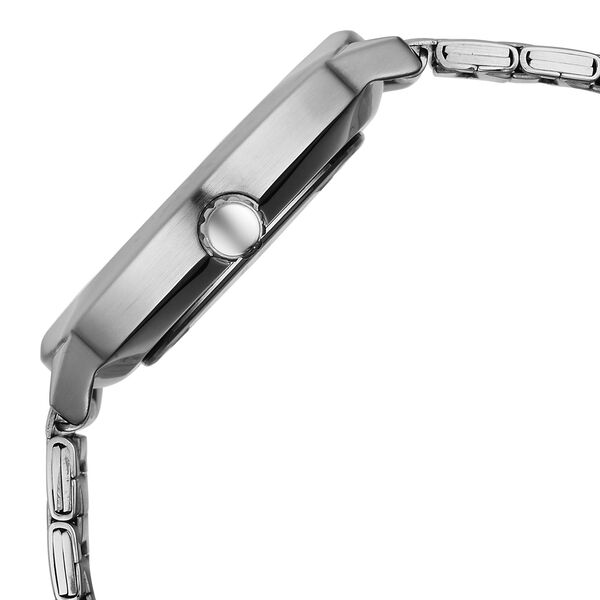 Fastrack Tick Tock Quartz Multifunction Silver Dial Stainless Steel Strap Watch For Guys - image number 3