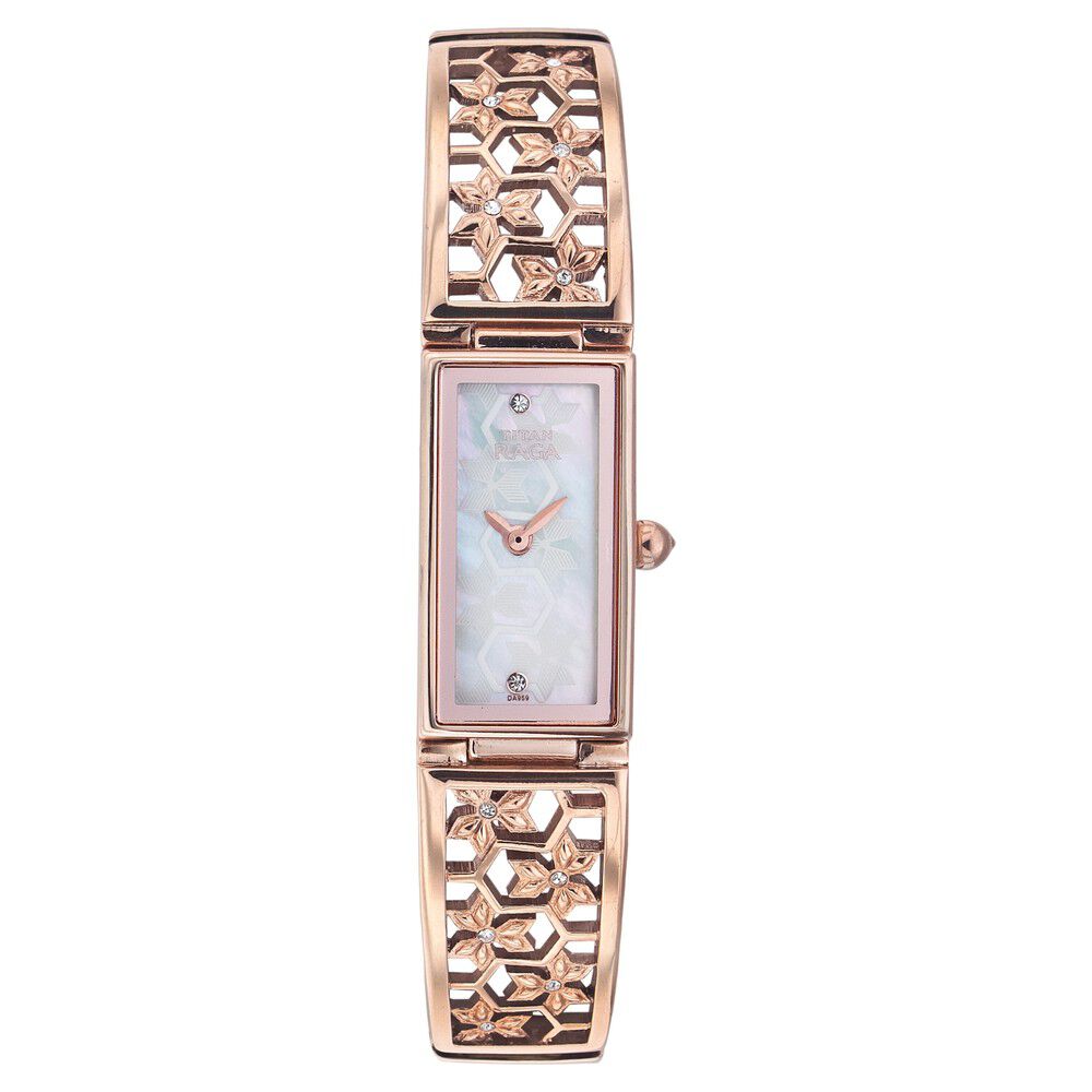 Buy Online Titan Quartz Analog Mother Of Pearl Dial Watch for Women nc9901wm01j Titan