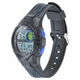 SF Digital Dial Black PU Strap Watch for Men - image number 1
