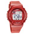 Sonata Digital Dial Green Plastic Strap Watch for Men