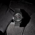 Sonata Poze Quartz Analog Black Dial Black Metal Strap Watch For Men - image number 0