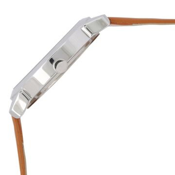 Knot Blue Dial Leather Strap Watch for Men