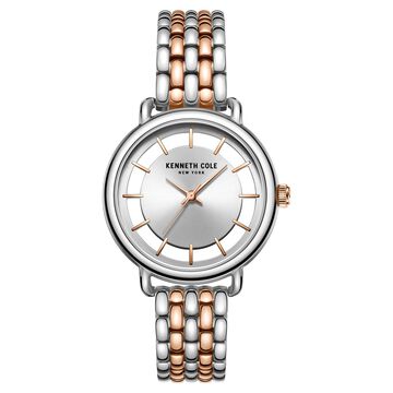 Kenneth Cole Quartz Analog Silver Dial Stainless Steel Strap Watch for Women