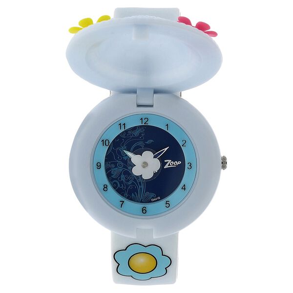 Zoop By Titan Quartz Analog Blue Dial PU Strap Watch for Kids - image number 0