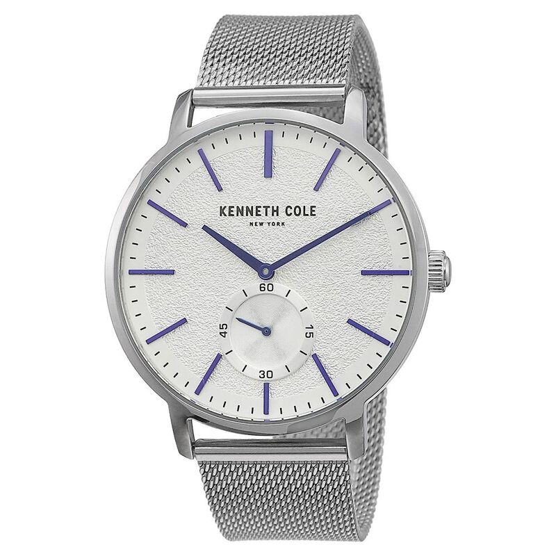 Kenneth Cole Quartz Analog Silver Dial Stainless Steel Strap Watch for Men - image number 0