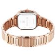 Titan Slim Square Quartz Analog with Date Lavender Dial With Rose Gold Color Stainless Steel Strap Watch For Women - image number 4