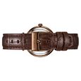Kenneth Cole Quartz Multifunction Mother of Pearl Dial Leather Strap Watch for Women - image number 2