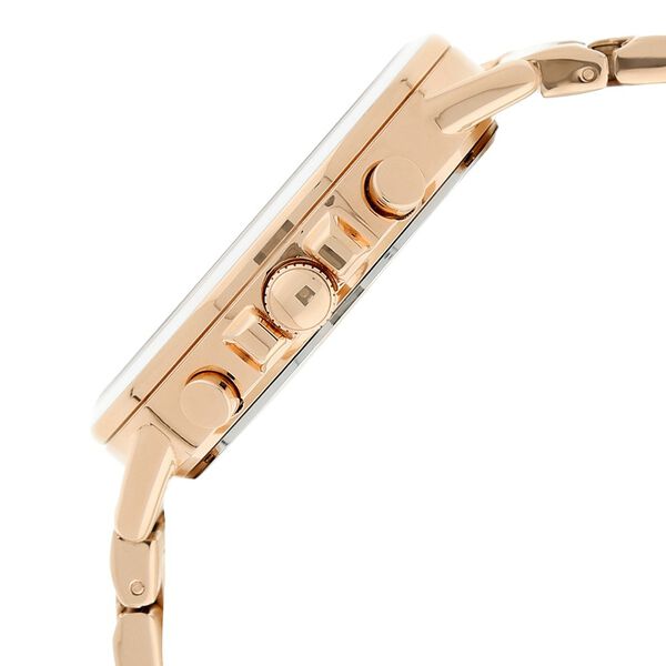 Tommy Hilfiger Quartz Multifunction Rose Gold Dial Bimetal Strap Watch for Women - image number 2