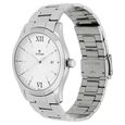 Titan Quartz Analog White Dial Stainless Steel Strap Watch for Men - image number 1