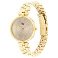 Tommy Hilfiger Quartz Analog Grey Stainless Steel Strap for Women - image number 1