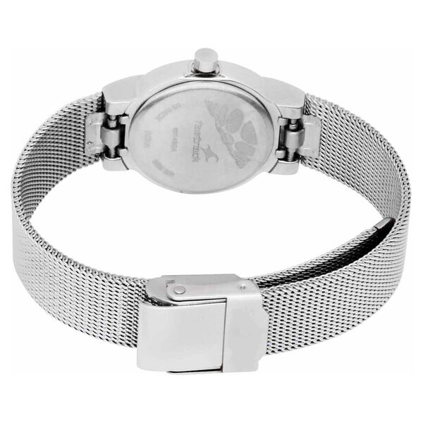 Fastrack Quartz Analog Silver Dial Stainless Steel Strap Watch for Girls - image number 2