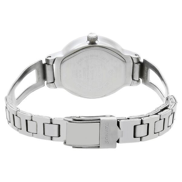 Sonata Pankh Silver Dial Women Watch With Stainless Steel Strap - image number 4