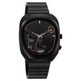 Fastrack UFO Quartz Multifunction Black Dial Black Stainless Steel Strap Watch For Guys - image number 1