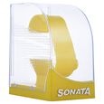 Sonata Quartz Analog Champagne Dial Metal Strap Watch for Men - image number 4
