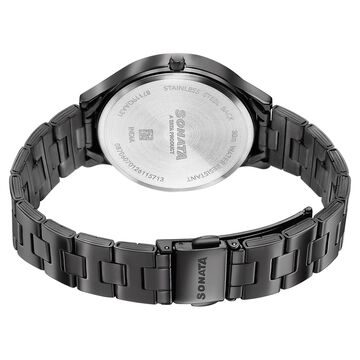 Sonata Women's Work Wear braitiful gun metal Watch - Premium Multifunction design for everyday style