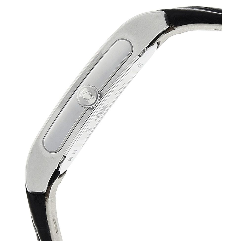 Buy Online Xylys Swiss Analog with Date Black Leather Strap and