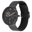 Titan Men's Slimline Multifunction Watch with Elegant Weave Strap - image number 3