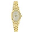 Titan Quartz Analog White Dial Stainless Steel Strap Watch for Women