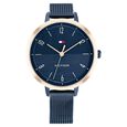 Tommy Hilfiger Quartz Analog Blue Dial Stainless Steel Strap Watch for Women - image number 0