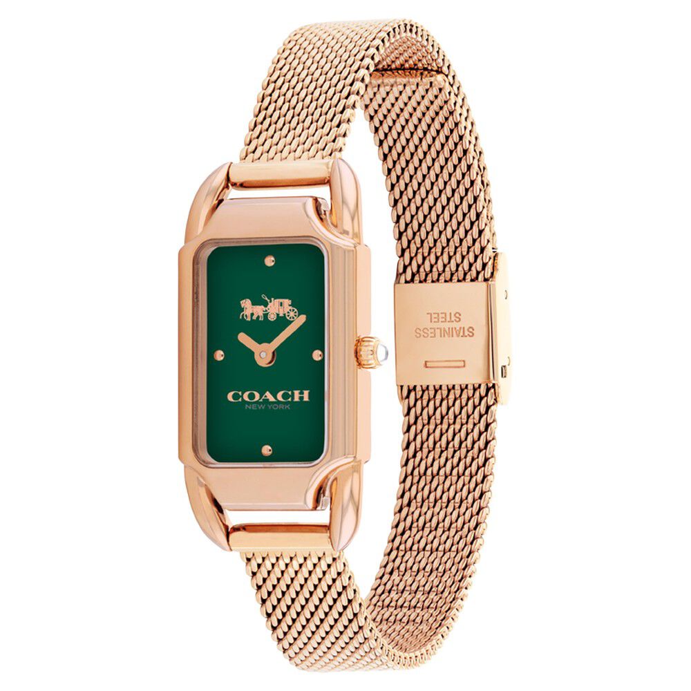 Coach sales green watch