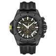 Police Multifunction Black Dial Leather Strap Watch For Men - image number 1