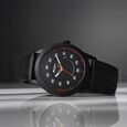 Titan Octane Quartz Analog with Date Black Dial With Black Leather Strap Watch For Men - image number 0