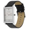 Titan Analog Silver Dial with Day and Date Leather Strap Watch for Men - image number 1