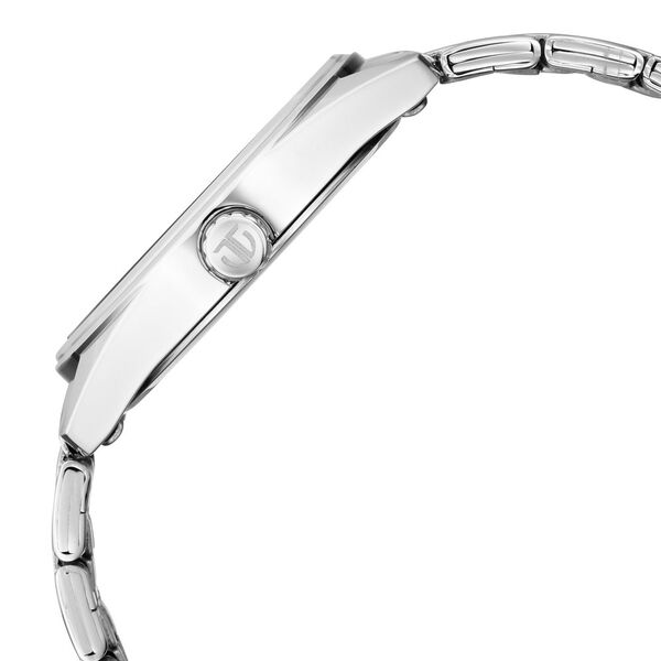 Titan Workwear Quartz Analog Black Dial Silver Stainless Steel Strap Watch For Men - image number 3