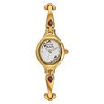 Titan Raga Flora Champagne Dial Analog Metal Strap watch for Women