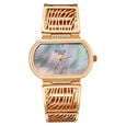 Titan Raga Ethereal Quartz Analog Mother of Pearl Dial Rose Gold Metal Strap Watch For Women - image number 4