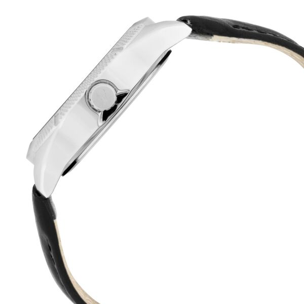 Buy Online Fastrack Quartz Analog Black Dial Leather Strap Watch for ...