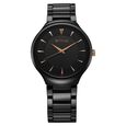 Titan Regalia Ceramics Quartz Analog Green Dial Green Color Ceramic Strap Watch For Men
