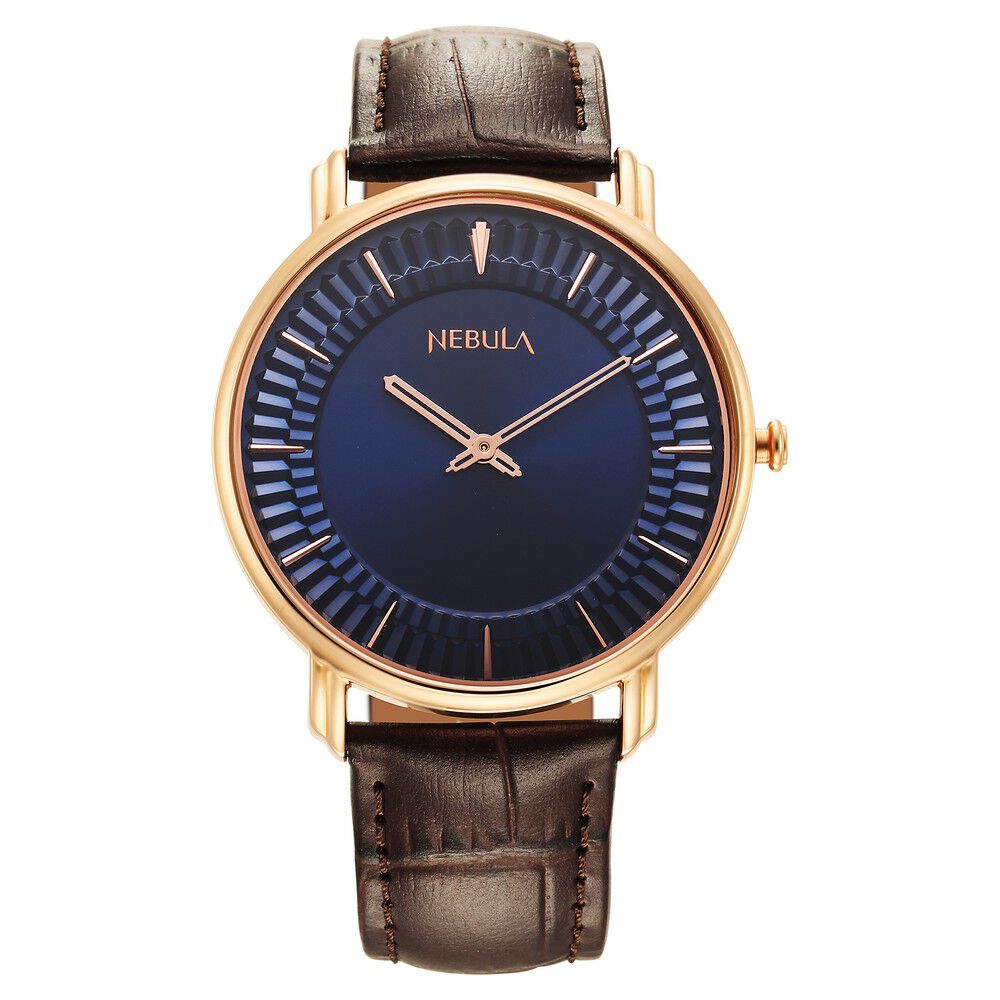 Buy Online Titan Nebula Art Deco 18k Pink Gold Analog Watch for Men ns5072dl01 Titan