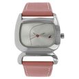 Fastrack Quartz Analog Silver Dial Leather Strap Watch for Girls - image number 0