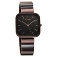 Titan Purple Stackables Quartz Analog Black Dial Two Toned Stainless Steel Strap Watch For Women - image number 4